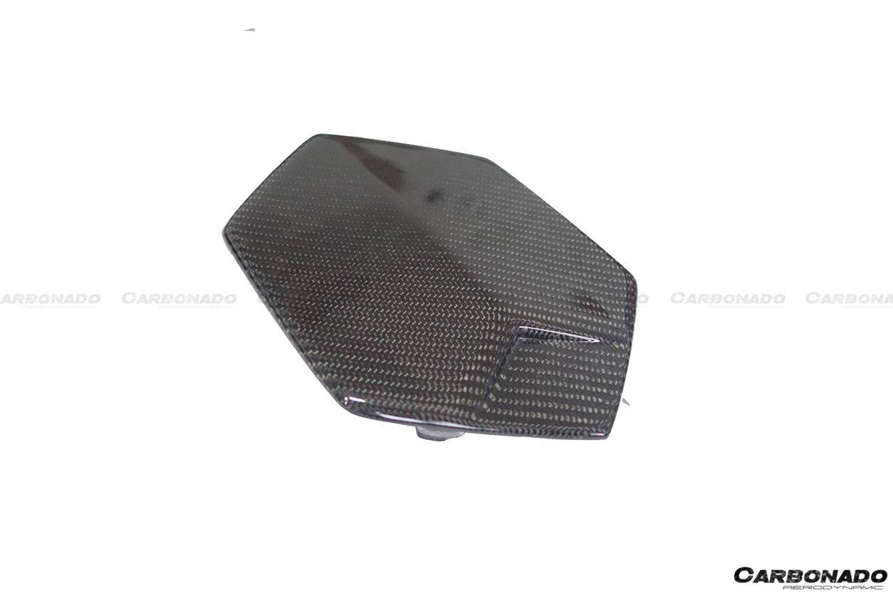 Carbonado OEM Style Carbon Fiber Gas Cap Replacement | 2011-2016 Lamborghini Aventador LP700 Coupe