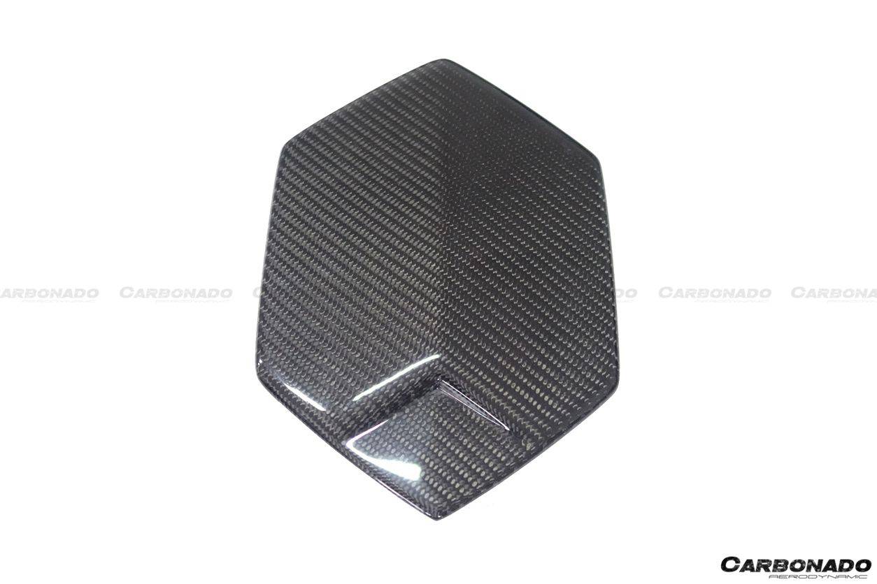 Carbonado 2013-2016 Lamborghini Aventador LP700 Roadster OEM Style Carbon Fiber Gas Cap Replacement