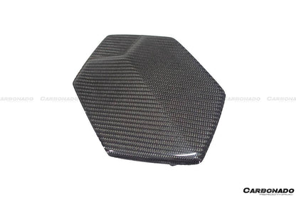 Carbonado 2013-2016 Lamborghini Aventador LP700 Roadster OEM Style Carbon Fiber Gas Cap Replacement