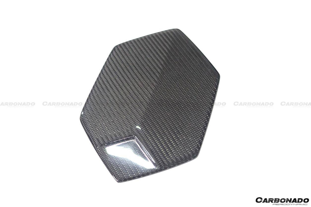 Carbonado OEM Style Carbon Fiber Gas Cap Replacement | 2011-2016 Lamborghini Aventador LP700 Coupe