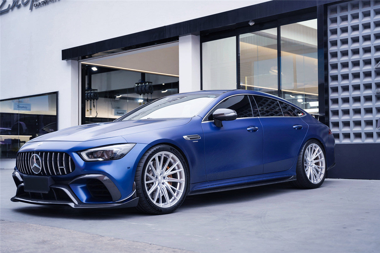 Canards delanteros de alto rendimiento DarwinPRO 2019+ Mercedes Benz AMG GT63 S Coupé de 4 puertas X290 IMP
