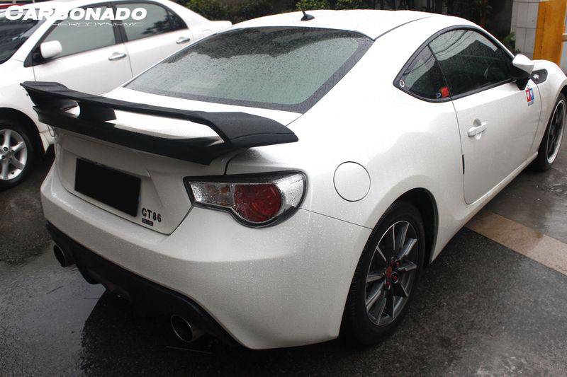 Alerón de maletero estilo WD para Scion FRS, Toyota GT86 y Subaru BRZ Carbonado 2013-2020