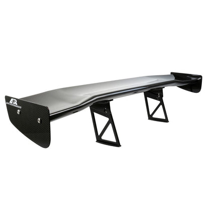 Alerón ajustable de fibra de carbono APR GTC-500 de 180 cm (Tesla Model S Plaid 2021+)