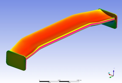 Alerón ajustable de fibra de carbono APR Universal Fitment GTC-500