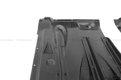 Carbonado 2008-2023 Nissan GTR R35 CBA DBA EBA TS Style Rear Bumper With Diffuser