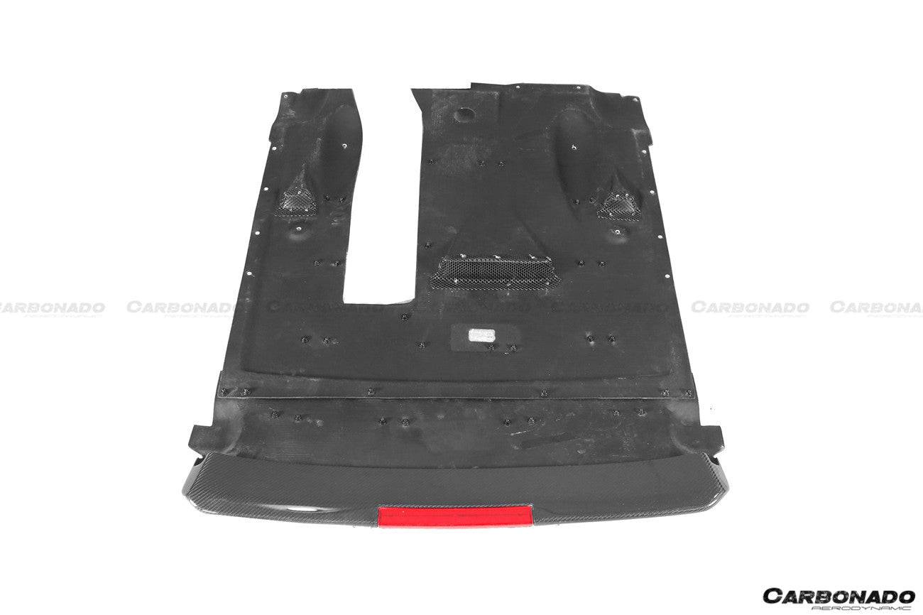 Carbonado 2008-2023 Nissan GTR R35 CBA DBA EBA TS Style Rear Bumper With Diffuser
