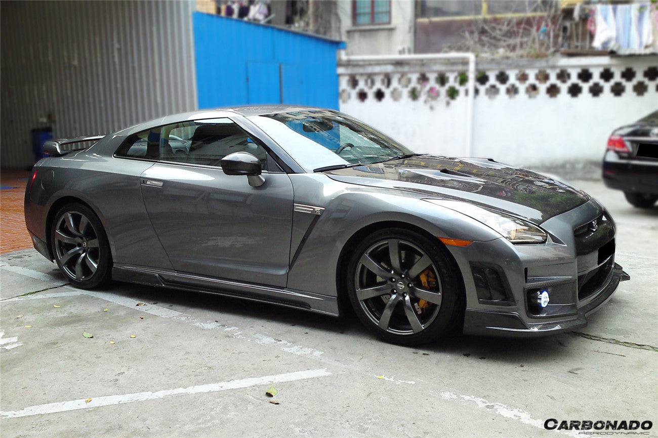Carbonado 2008-2023 Nissan GTR R35 CBA  DBA  EBA BSE Style Side Skirts
