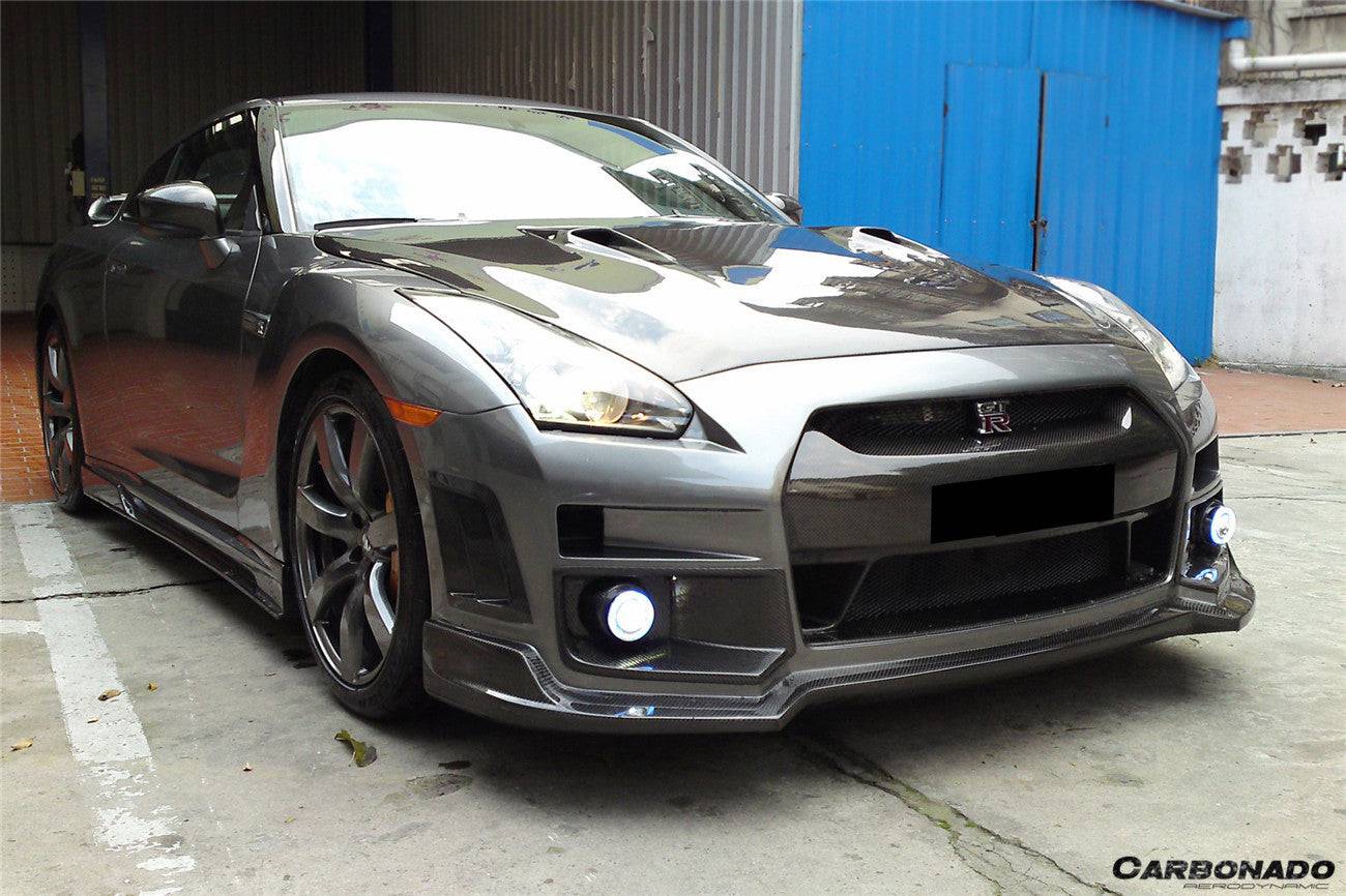 Carbonado 2008-2023 Nissan GTR R35 CBA  DBA  EBA BSE Style Side Skirts