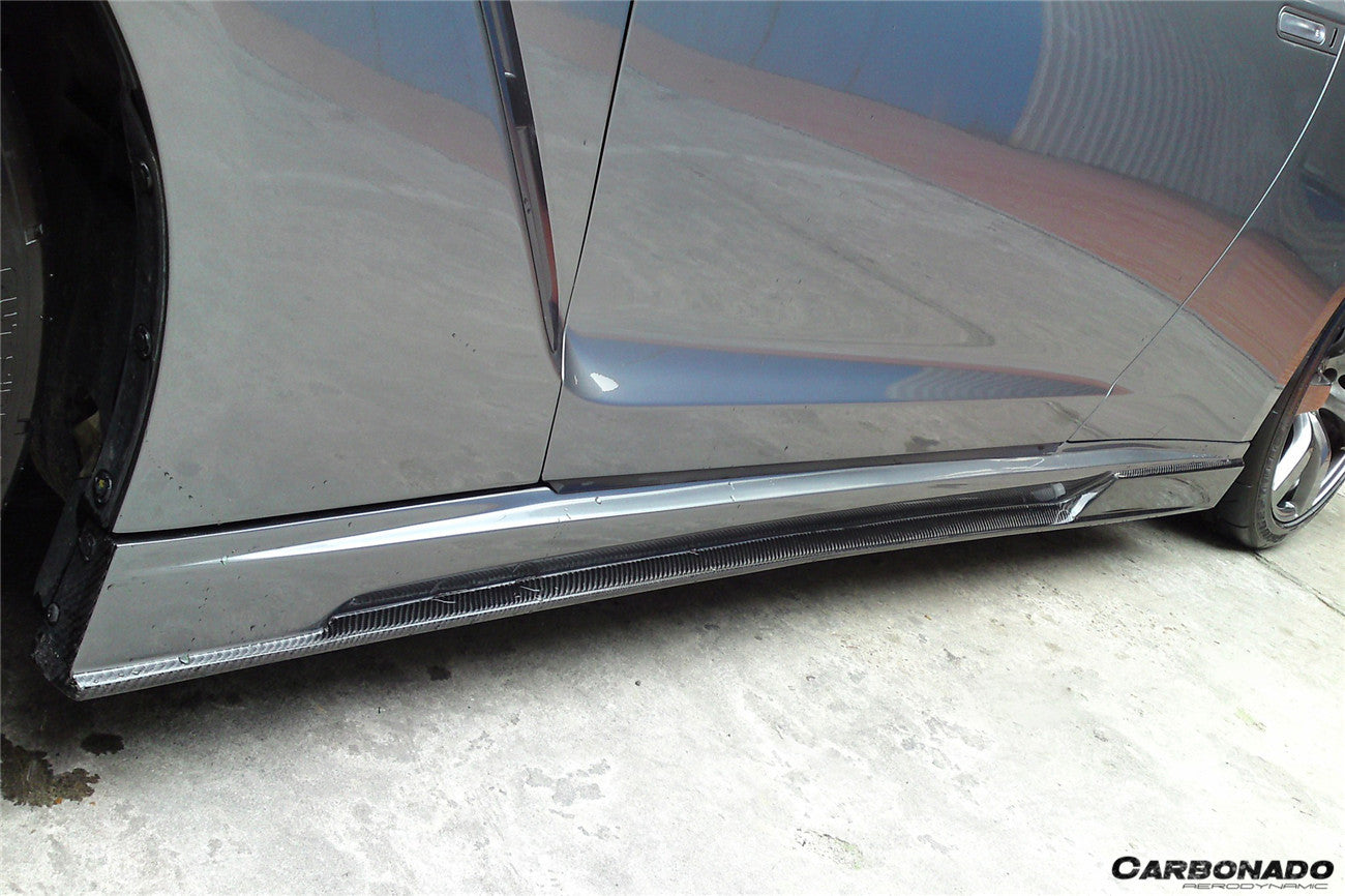 Carbonado 2008-2023 Nissan GTR R35 CBA  DBA  EBA BSE Style Side Skirts