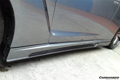 Carbonado 2008-2023 Nissan GTR R35 CBA  DBA  EBA BSE Style Side Skirts