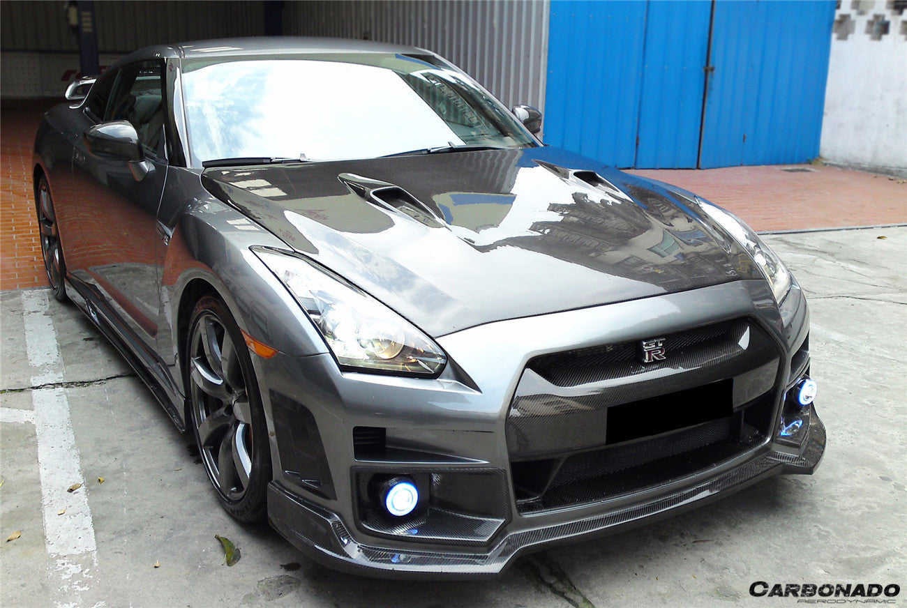 Carbonado 2008-2023 Nissan GTR R35 CBA  DBA  EBA BSE Style Side Skirts