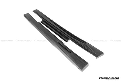 Carbonado 2008-2023 Nissan GTR R35 CBA  DBA  EBA BS Style Carbon Fiber Side Skirts