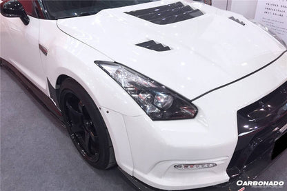 Guardabarros delantero ancho estilo VA para Nissan GTR R35 Carbonado 2008-2023 (CBA, DBA y EBA)