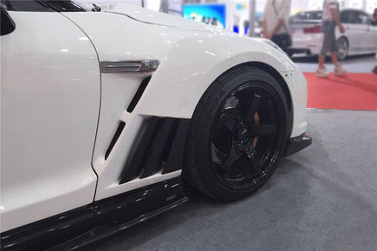 Guardabarros delantero ancho estilo VA para Nissan GTR R35 Carbonado 2008-2023 (CBA, DBA y EBA)