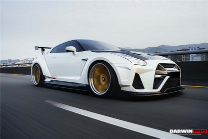 DarwinPRO BKSSII Style Partial Carbon Fiber Full Wide Body Kit | 2008-2023 Nissan GTR R35