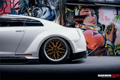 DarwinPRO BKSSII Style Partial Carbon Fiber Full Wide Body Kit | 2008-2023 Nissan GTR R35