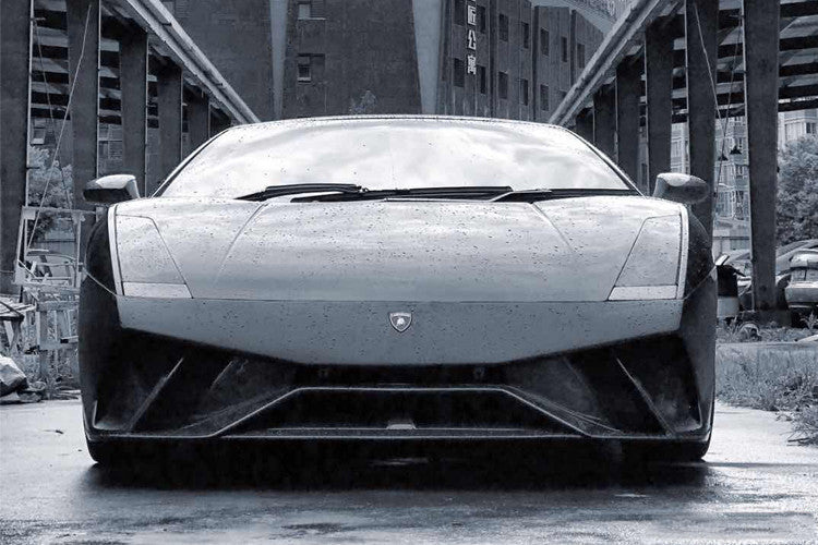 Parachoques delantero estilo BKSS para Lamborghini Gallardo DarwinPRO 2004-2008