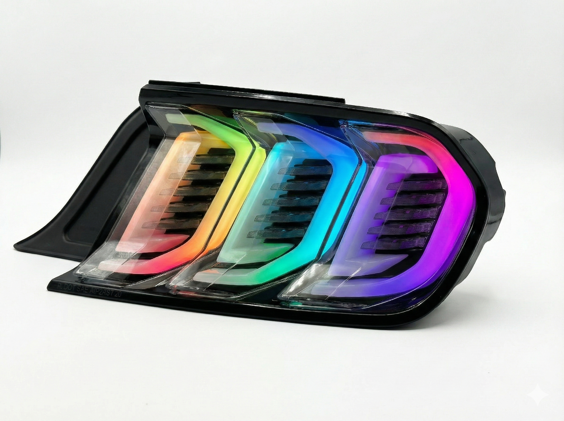 NTXGlow RGB Tail Lights | 2015-2023 Ford Mustang - 1