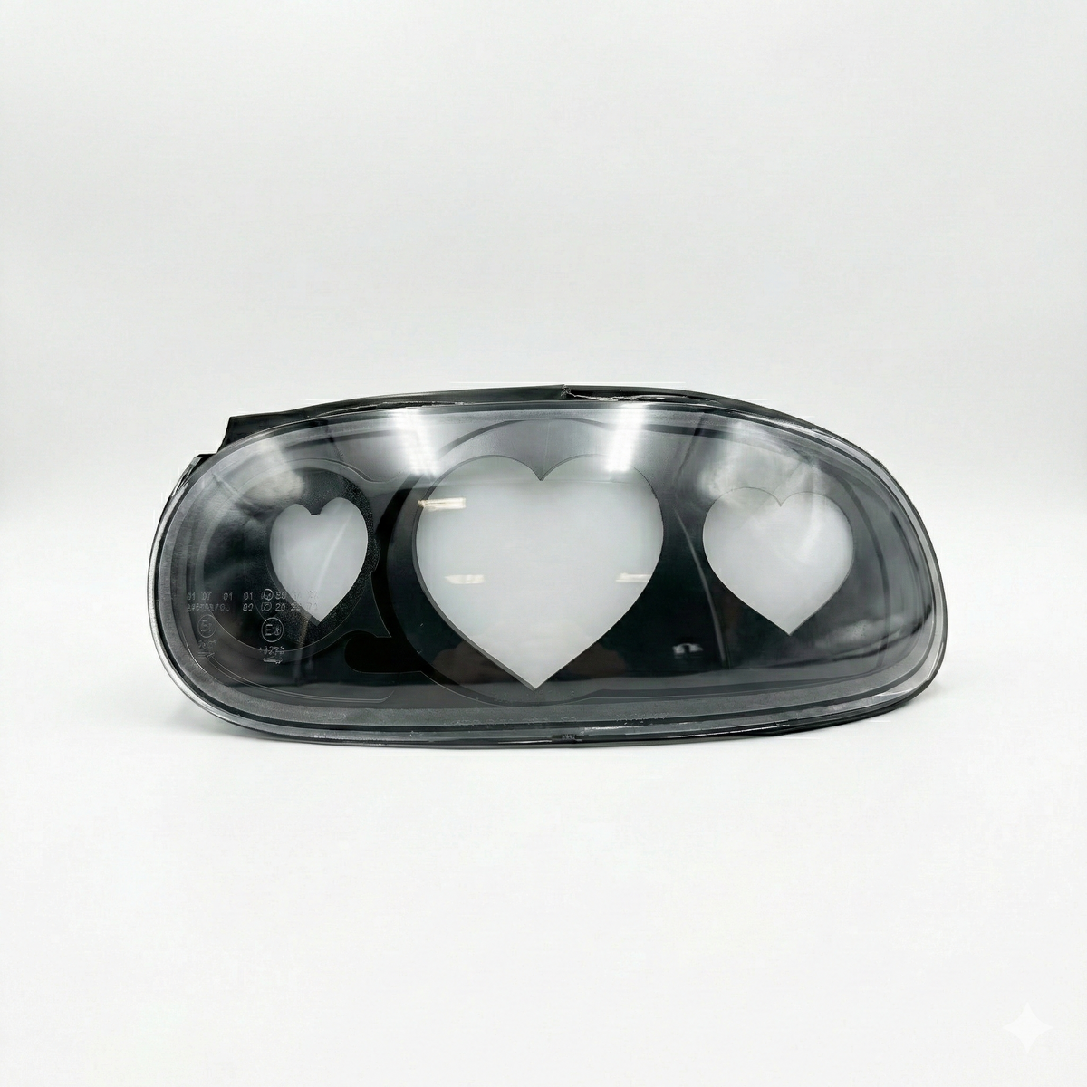NTXGlow Diffused Heart Tail Lights | 1990-1997 Na Mazda Miata