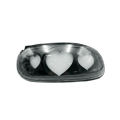 NTXGlow Diffused Heart Tail Lights | 1990 - 1997 Na Mazda Miata - 4