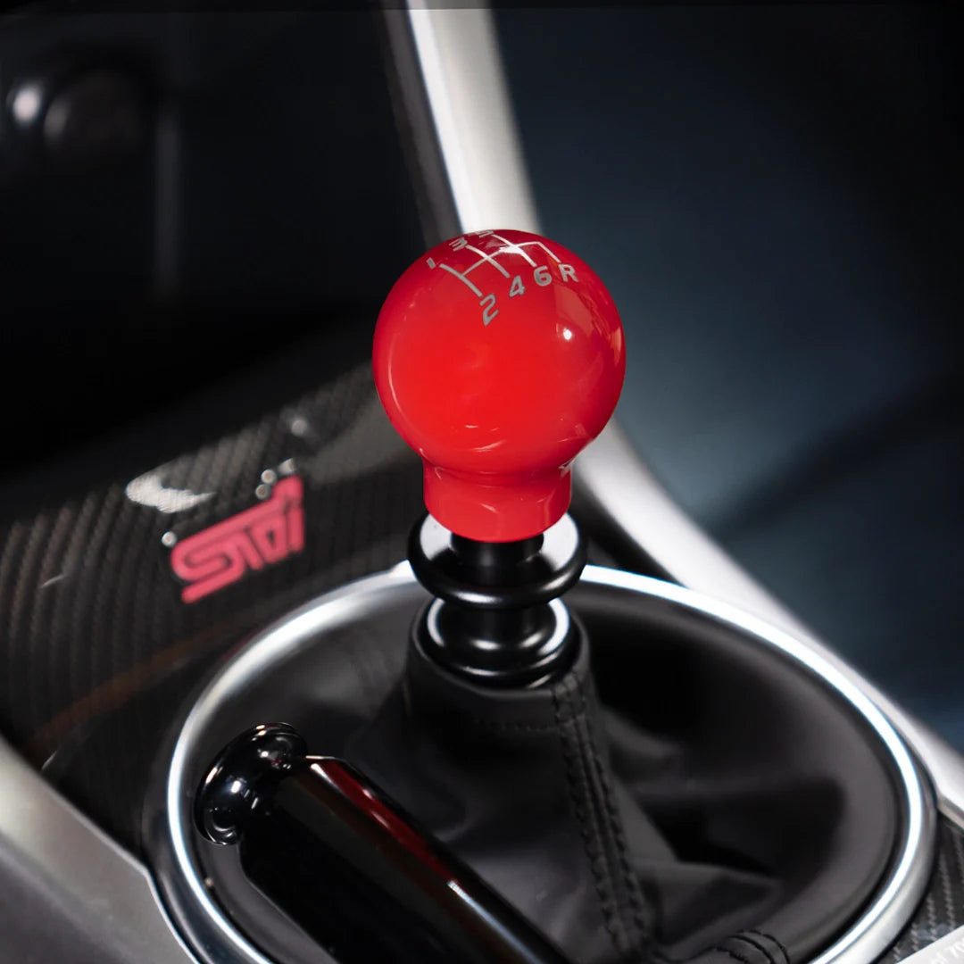 Perilla de cambio con peso Billetworkz - Grabado de velocidad de 6 velocidades - Subaru WRX 2015-2025