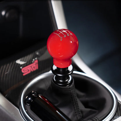 Perilla de cambio con peso Billetworkz - Grabado de velocidad de 6 velocidades - Subaru WRX 2015-2025