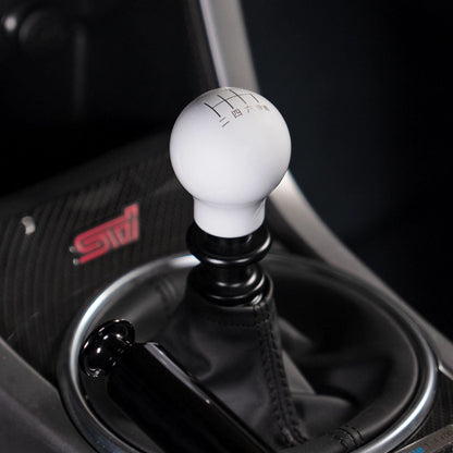 Perilla de cambio con peso Billetworkz - 6 velocidades - Grabado japonés - Subaru WRX 2015-2025