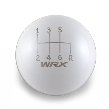 Billetworkz Weighted Shift Knob - 6 Speed WRX Standard Engraving - Subaru WRX 2015-2025 - 1