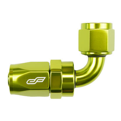 -4 AN 90 Degree Female Aluminum Hose End Fitting