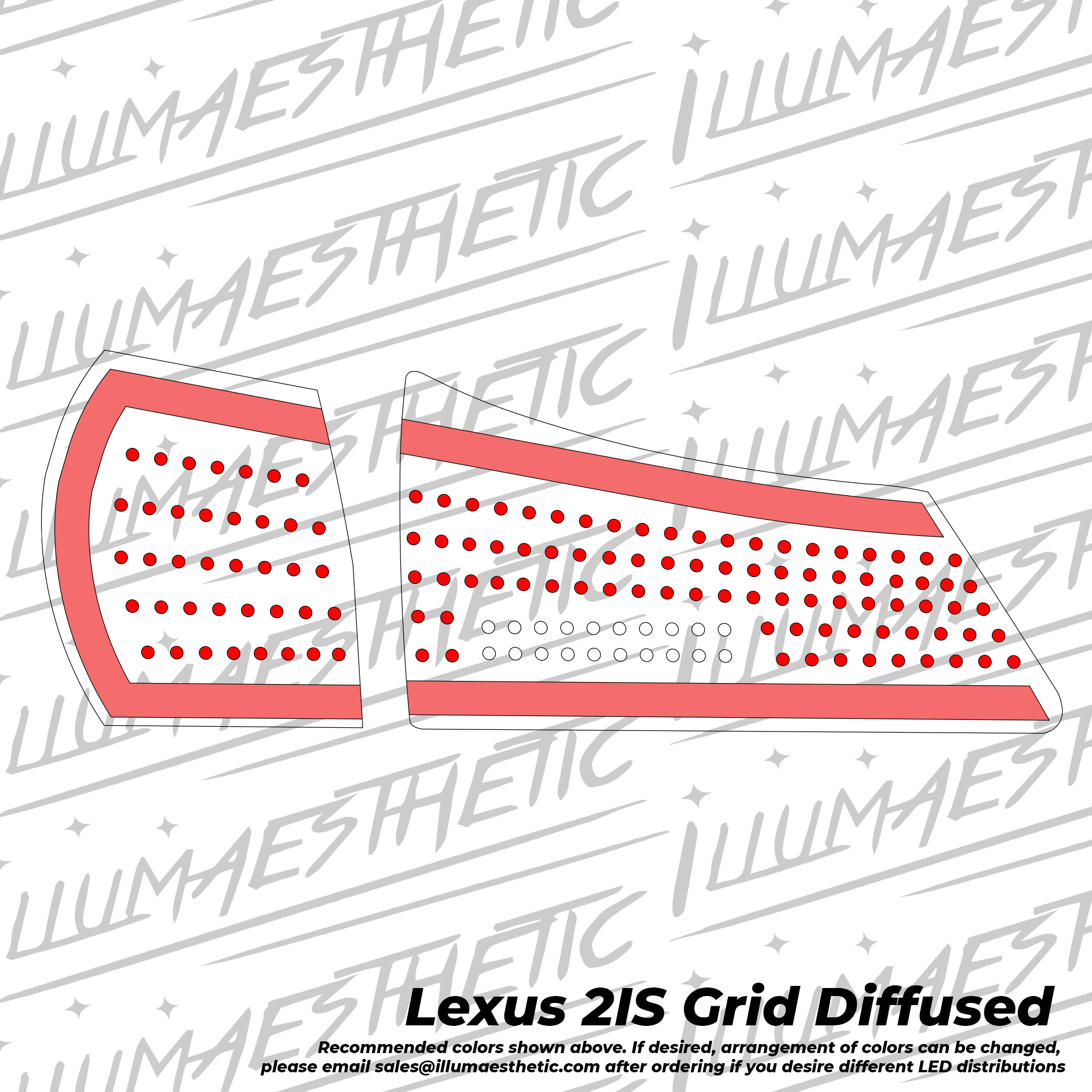 Illumaesthetic Lexus IS250 (2IS) - Complete DIY Kit