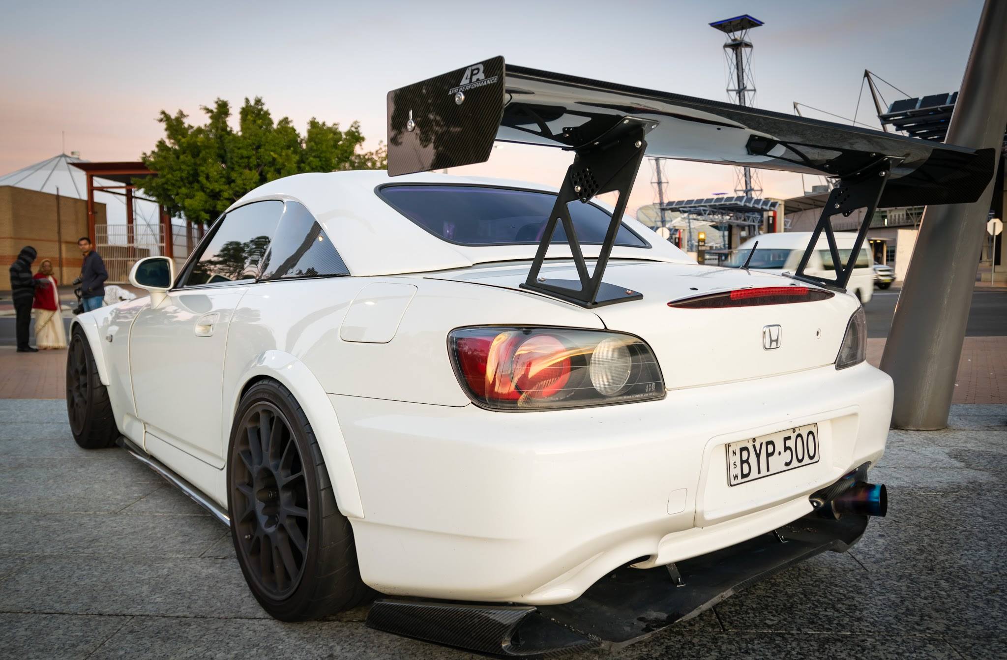 Alerón ajustable de fibra de carbono APR GT-250 (Honda S2000 2000-2009) 
