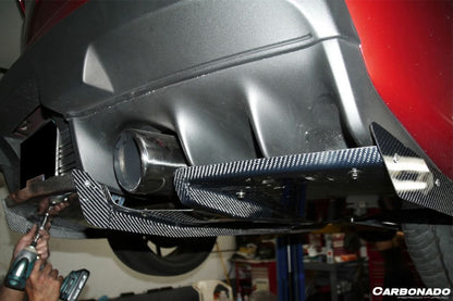 Carbonado 2008-2016 Mitsubishi Evolution EVO10 VRS Style Carbon Fiber Rear Diffuser