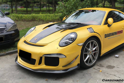 Carbonado 2013-2019 Porsche 911 991.1 991.2 Carrera 4 4S Turbo Targa  GT3 Convert MG Style Carbon Fiber Hood