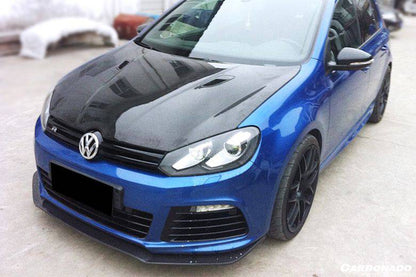 Carbonado 2010-2013 Volkswagen Golf 6 R20 GTI Rz Style Hood