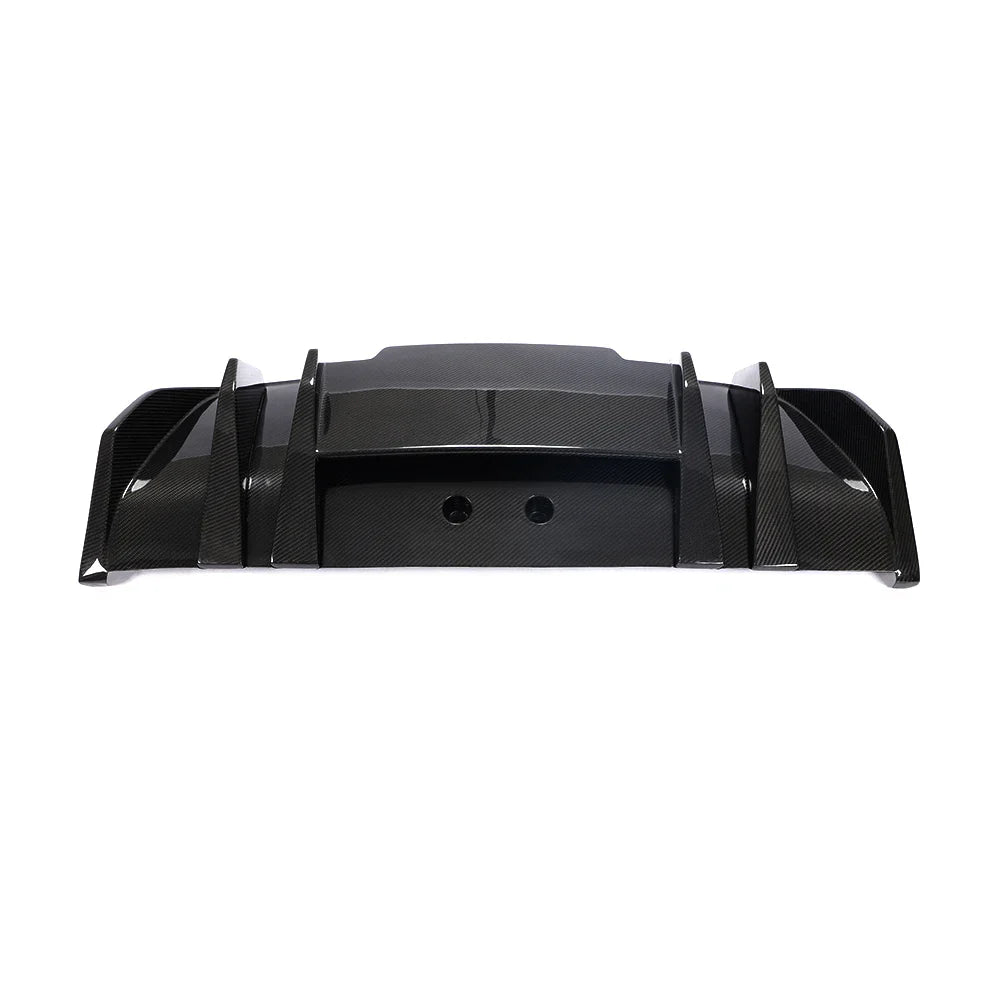 K2 Industries Audi R8 V10 Coupe 4S Gen 2 Dry Carbon Fiber Custom-Style Rear Bumper Lip Diffuser 2016 - 2018