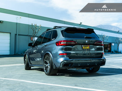 Divisores de alerones traseros de carbono seco AutoTecknic - G05 X5 M-Sport