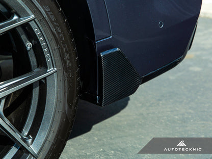 Divisores de alerones traseros de carbono seco AutoTecknic - G05 X5 M-Sport