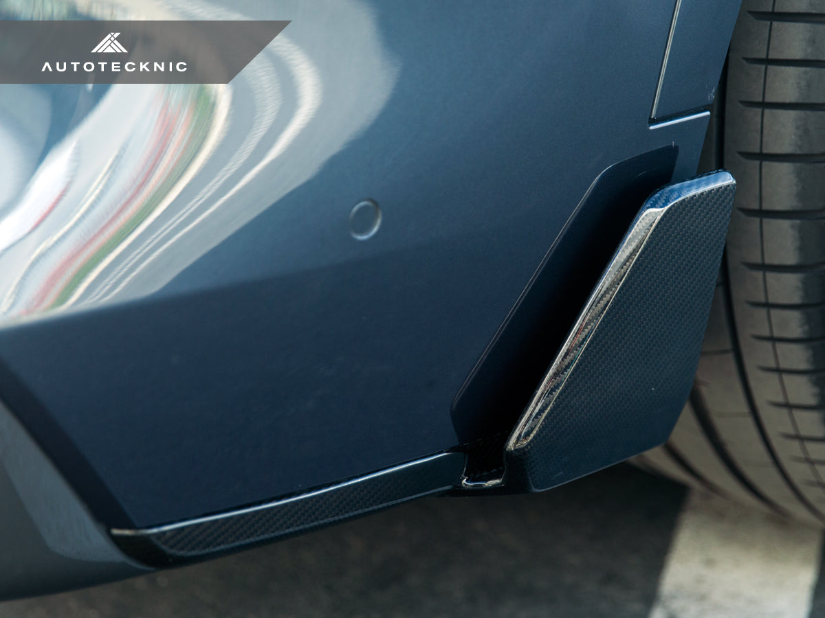 Divisores de alerones traseros de carbono seco AutoTecknic - G05 X5 M-Sport