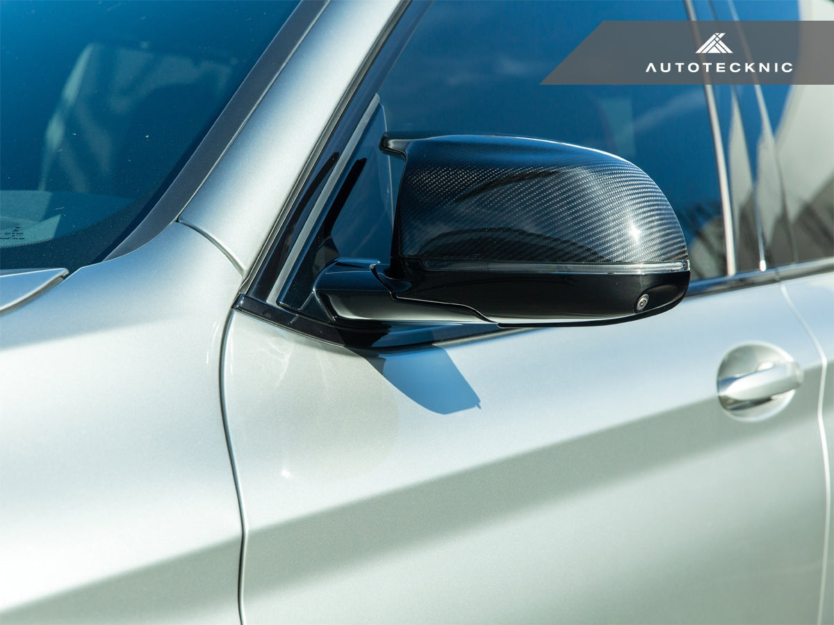 AutoTecknic Replacement Dry Carbon Mirror Covers - G07 X7 M60I