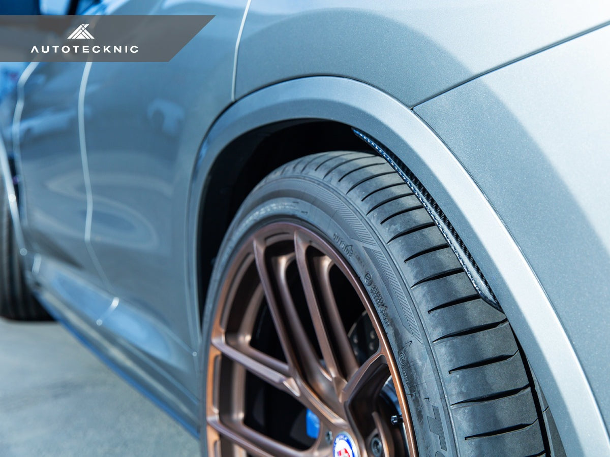 AutoTecknic Carbon Fiber Rear Splash Guards - F97 X3M | G01 X3