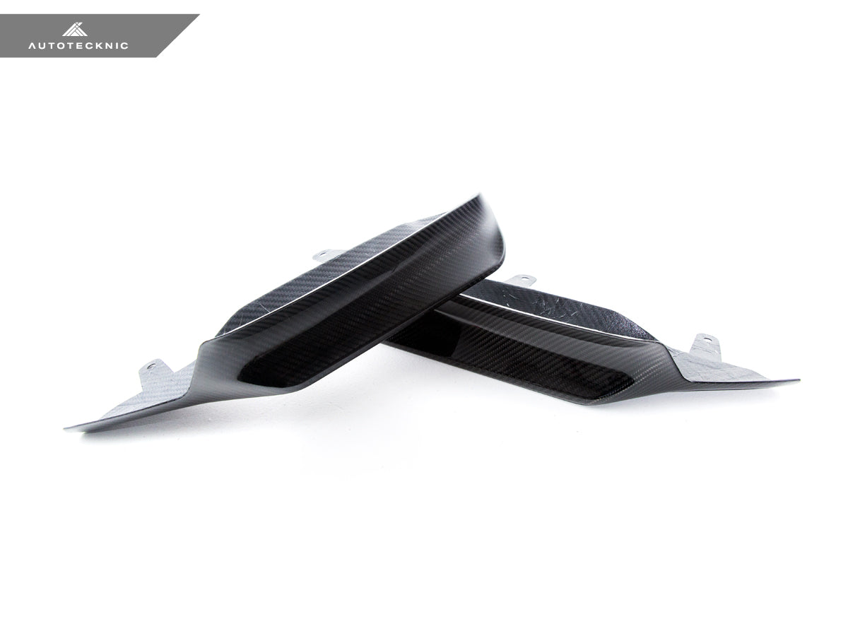 AutoTecknic Dry Carbon Performante Aero Splitter & Center Lip Set - F97 X3M | F98 X4M