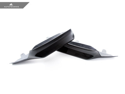 AutoTecknic Dry Carbon Performante Aero Splitter & Center Lip Set - F97 X3M | F98 X4M