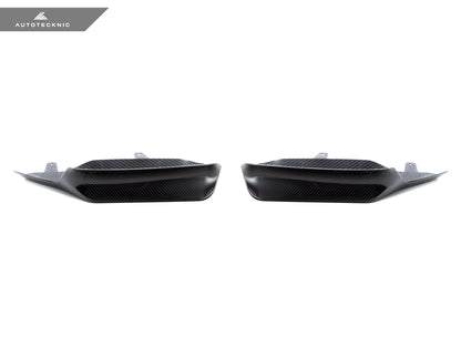AutoTecknic Dry Carbon Performante Aero Splitter & Center Lip Set - F97 X3M | F98 X4M