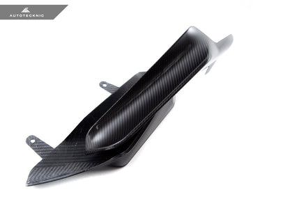 AutoTecknic Dry Carbon Performante Aero Splitter & Center Lip Set - F97 X3M | F98 X4M
