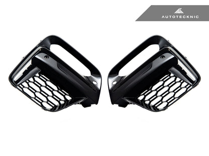 AutoTecknic Gloss Black Lower Grille Trim Set - G01 X3 | G02 X4 M40I Pre-LCI