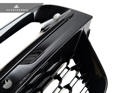 AutoTecknic Gloss Black Lower Grille Trim Set - G01 X3 | G02 X4 M40I Pre-LCI