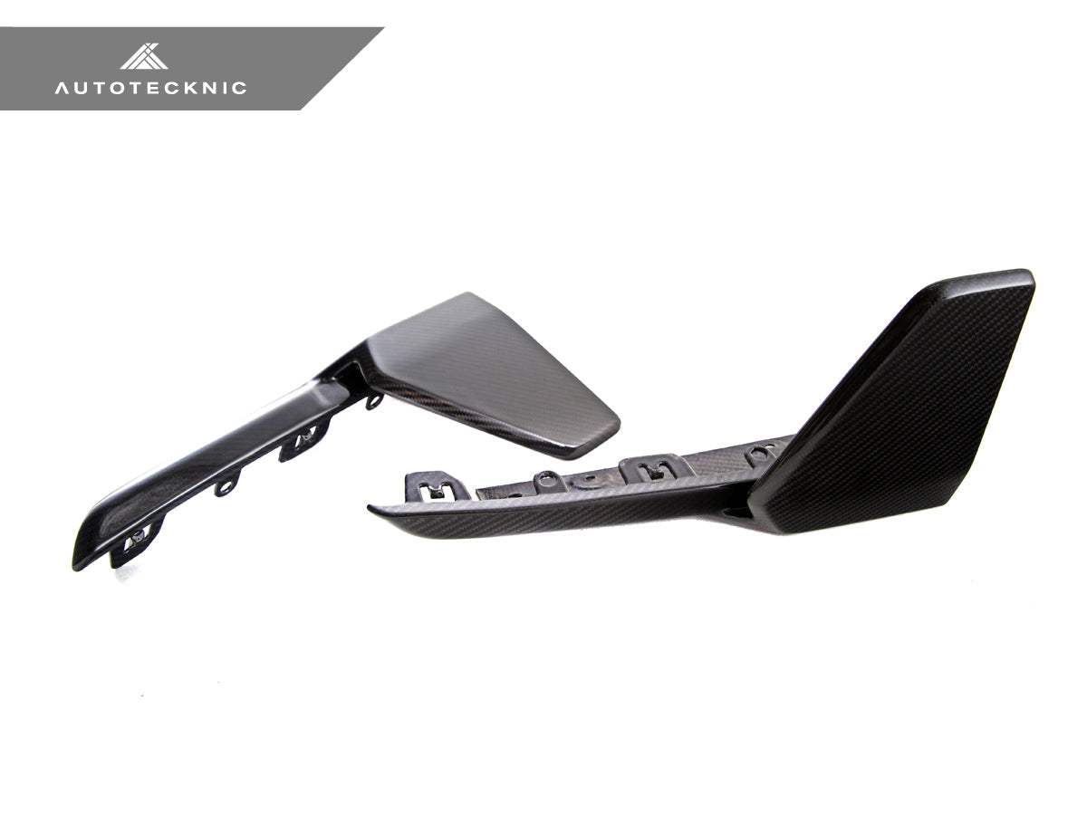 Divisores de alerones traseros de carbono seco AutoTecknic - G05 X5 M-Sport
