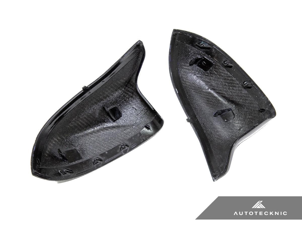 Cubiertas de repuesto de carbono seco para espejos AutoTecknic - G05 X5 M60i | G06 X6 M60i