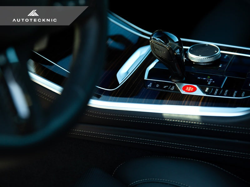 AutoTecknic Carbon Fiber Gear Selector Side Trims - G05 X5 | G06 X6 | G07 X7 - 3