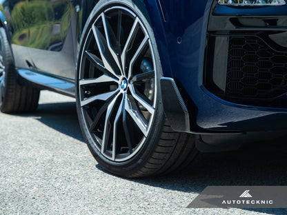 AutoTecknic Dry Carbon Front Winglet Splitters - G05 X5 M-Sport Pre-LCI